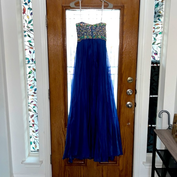 Royal Blue Evening/Prom - Picture 2 of 2